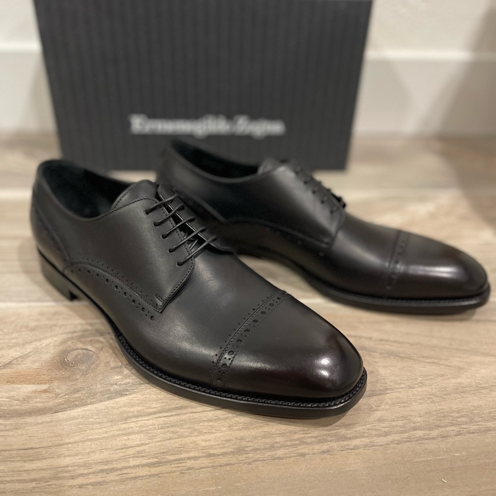 COPY - Ermenegildo Zegna Derby Captoe shoe